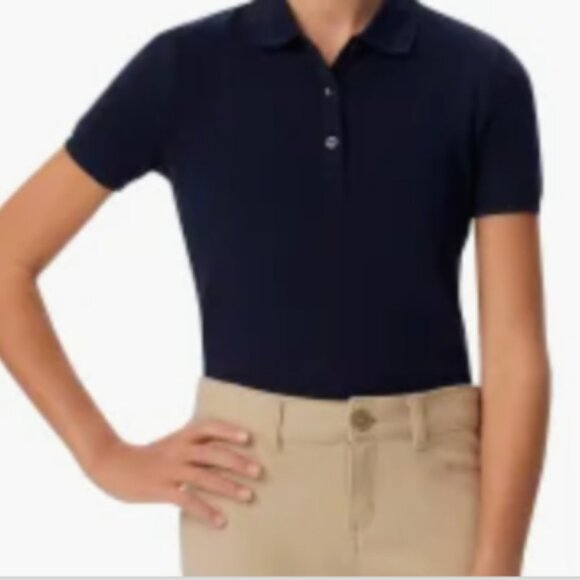 French Toast Navy Blue Polo 2 Pack XL 14/16 - Picture 3 of 3